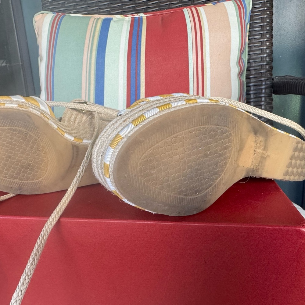 Ferragamo Espadrilles Wedge Sandals - Picture 11 of 12